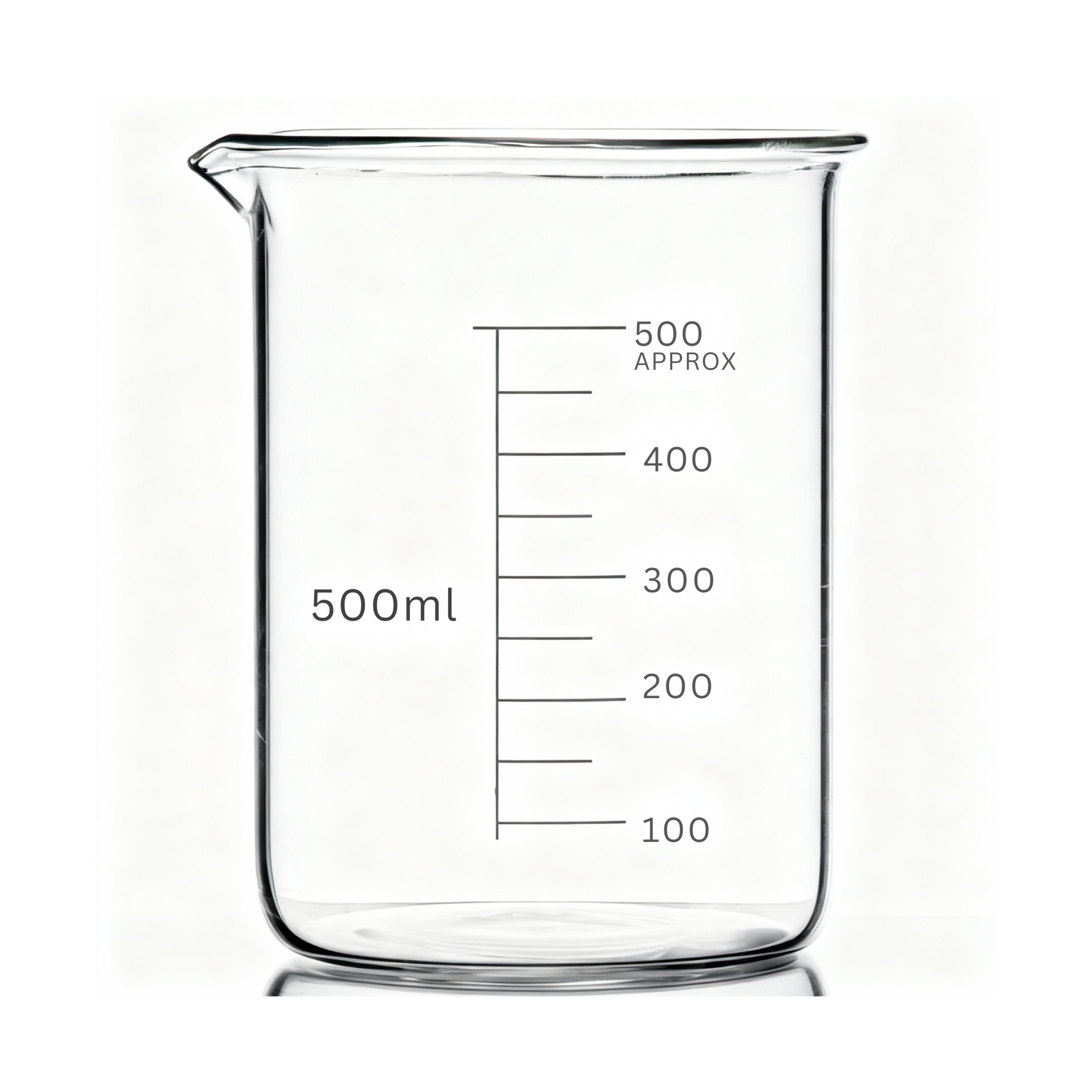 500ml Glass Measuring Beaker 500ml Glass Measuring Beaker