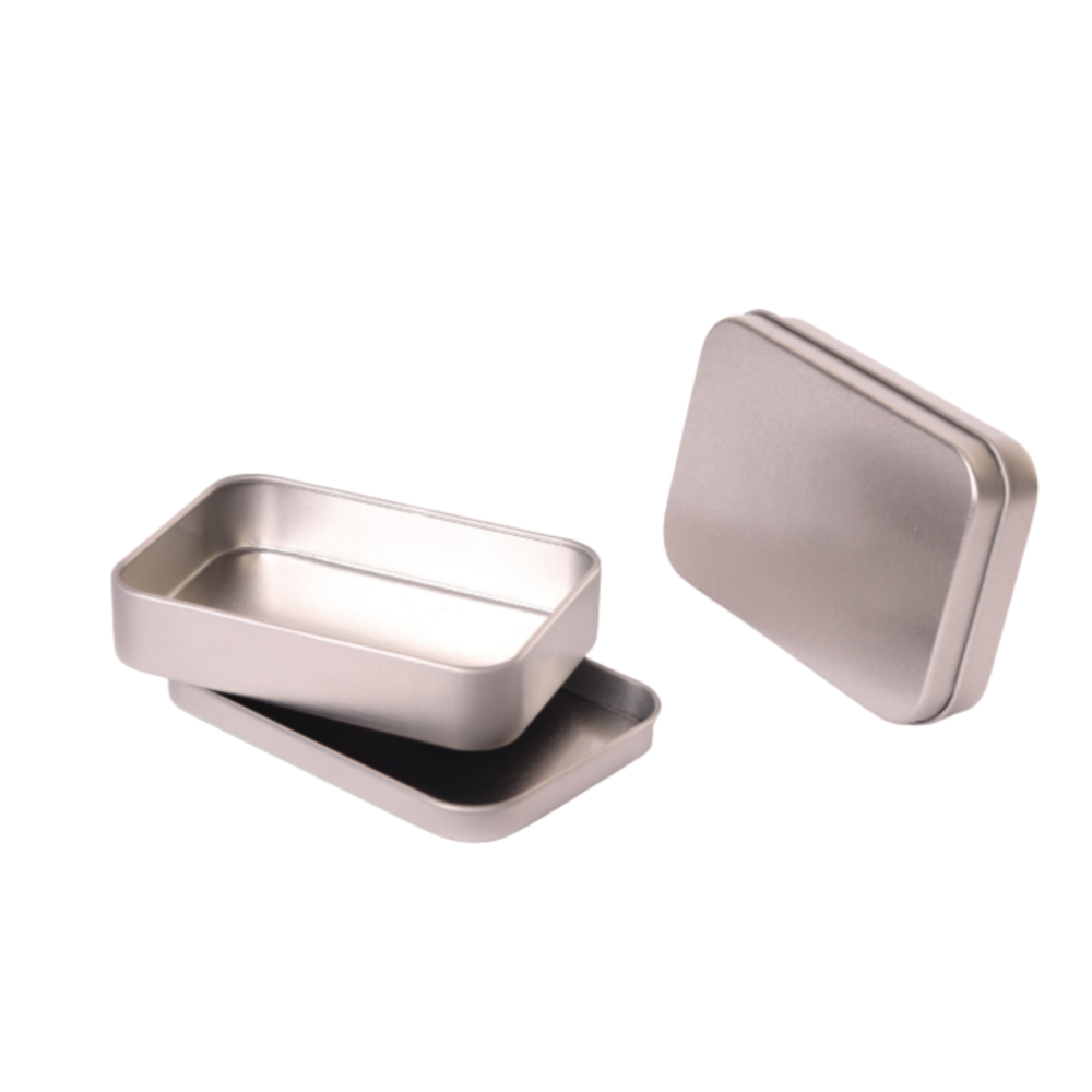 Mini Silver Storage Tin