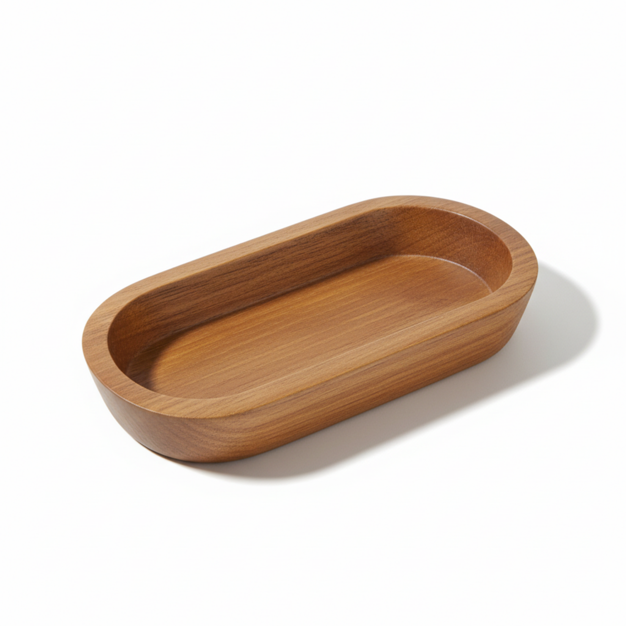 Rustic Wooden Oval Bowl Rustic Wooden Oval Bowl