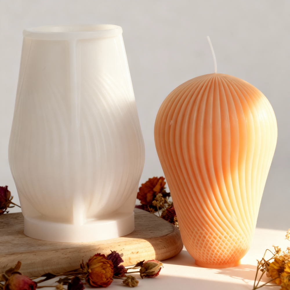 Modern Ribbed Silicone Mold