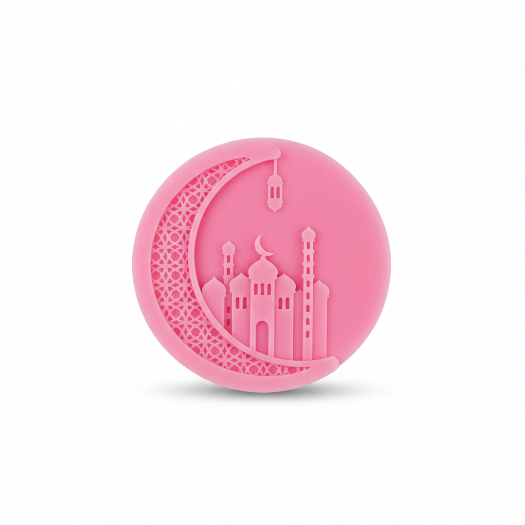 Mosque Shape Circular Silicone Mold – Islamic Candle & Soap Mold for DIY Wax and Soap Making Mosque Shape Circular Silicone Mold – Islamic Candle & Soap Mold for DIY Wax and Soap Making