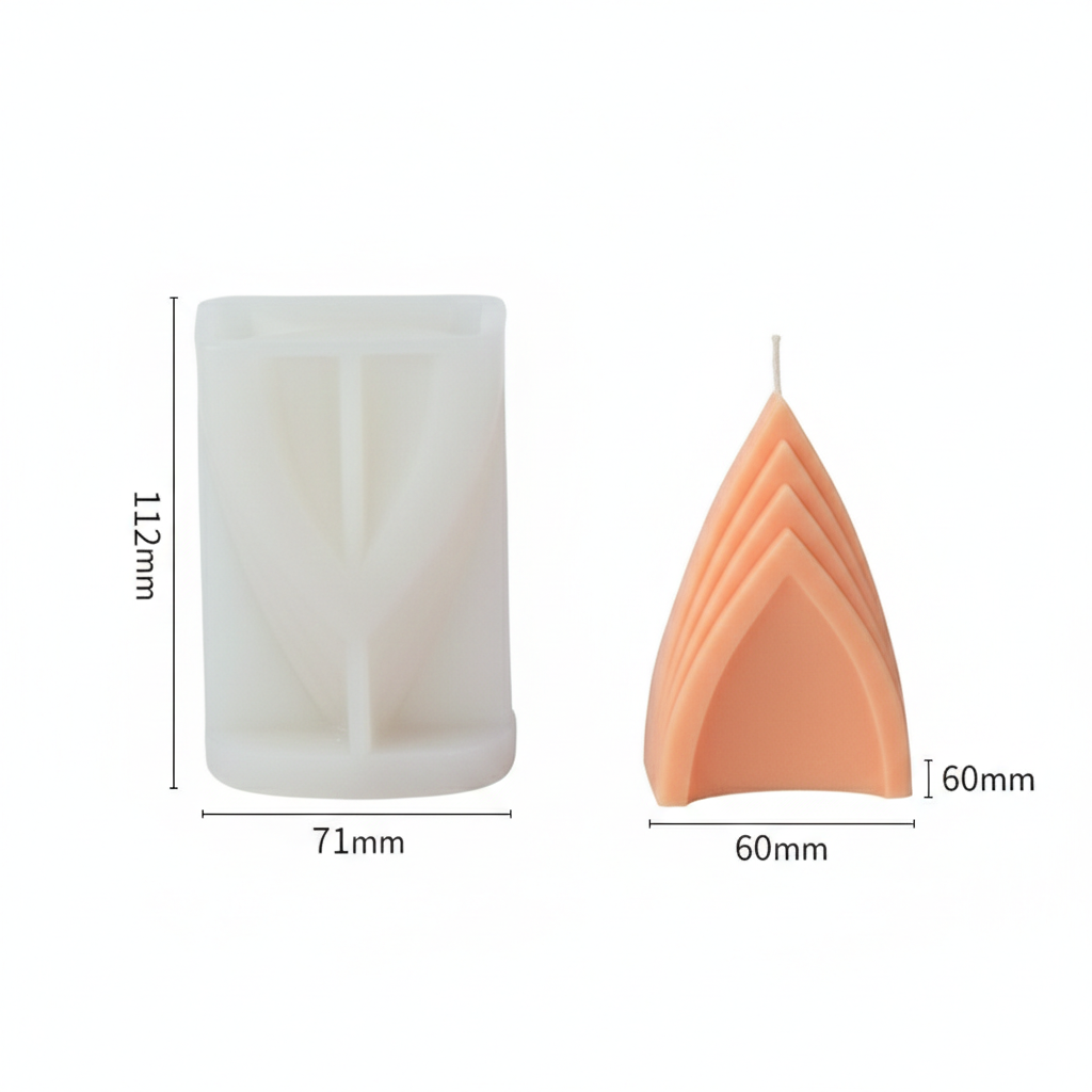 House-Shaped Silicone Mold for Candle & Soap Making House-Shaped Silicone Mold for Candle & Soap Making