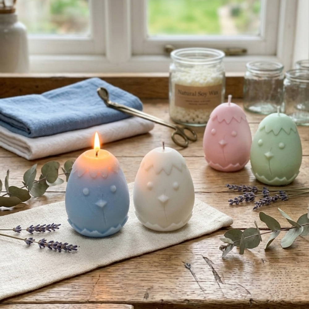 3D Hatching Easter Chick Silicone Mold